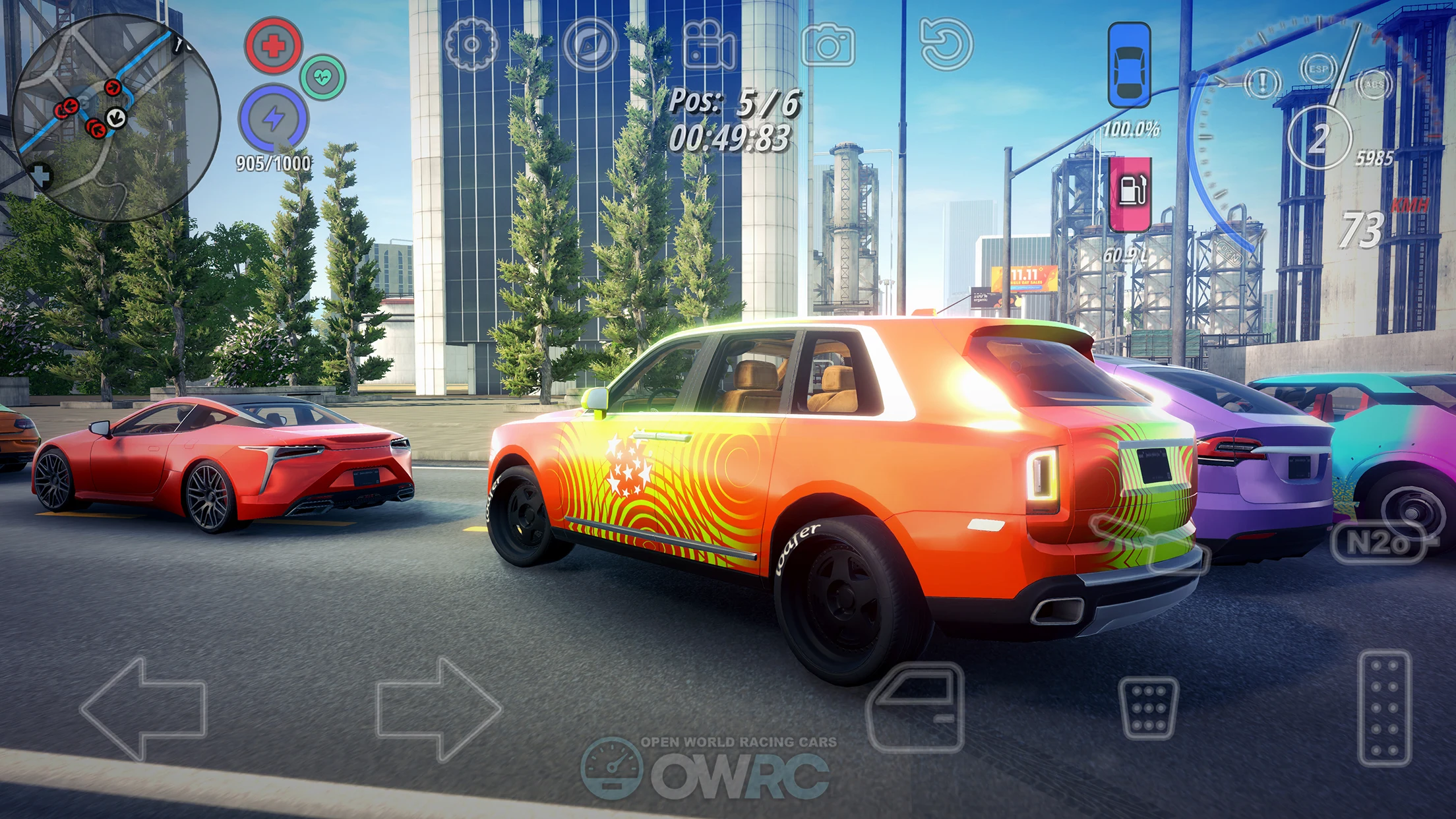 OWRC: Open World Racing Cars screenshot